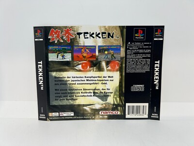 Backcover zu Tekken für Playstation 1 / PS1