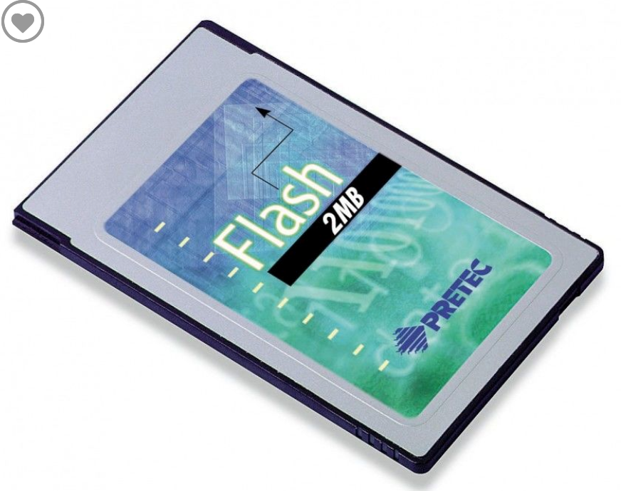 Pcmcia Linear Flash Pcmcia Card Sram Flash Memory Pretec 2MB