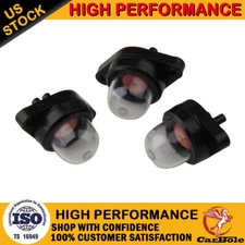 3PCS Primer Bulb For Poulan 1900 1950 2050 2055 2075 2150 2175 2375 2550 188-518