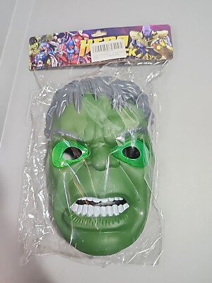 electronic LIGHTS UP & SOUND  HULK Mask THE AVENGERS NEW sealed