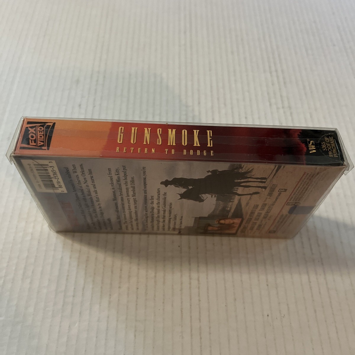 Gunsmoke - Return to Dodge (VHS, 1993) Rare & HTF. (USED