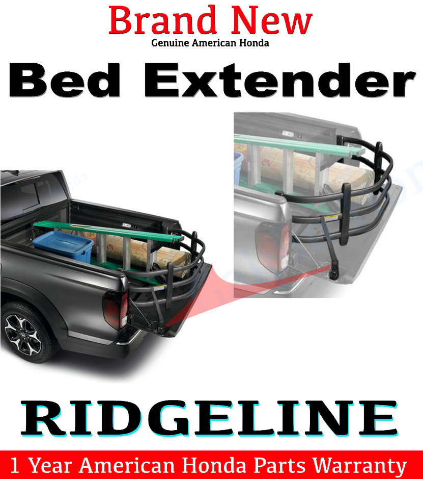 Genuine OEM Honda Ridgeline Bed Extender 2017 2023 Works With Tonneau