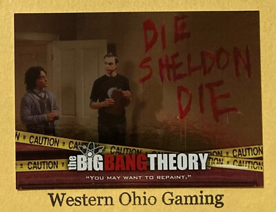 The Big Bang Theory Seasons 3 & 4 Retail Elevator #E-02 Foil