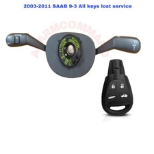 Saab 9-3 2003-2011 Cim Key Programming Service All Keys Lost Or Add A Key