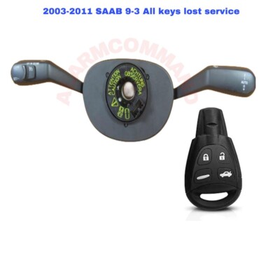SAAB 9-3 2003-2011 CIM Key Programming Service All Keys Lost or Add a Key 