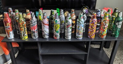21-Piece Collector's Set of 16oz Mountain Dew Bottles | Green