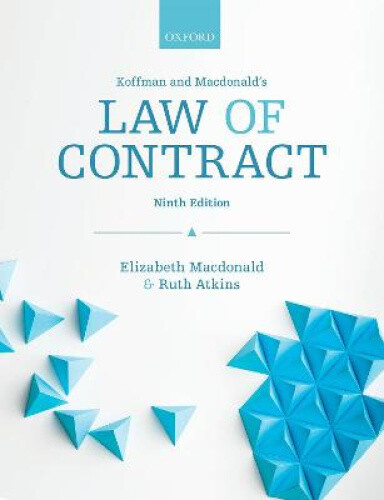 Thumbnail - Macdonald, E: Koffman & Macdonald's Law Of Contract