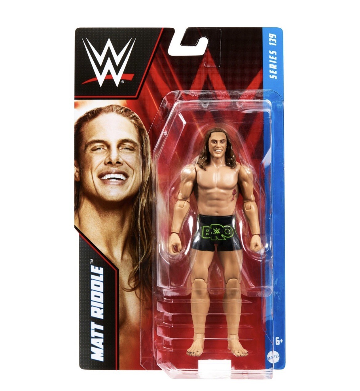 Matt Riddle WWE figurine de catch Series 139 idée cadeau anniversaire enfant