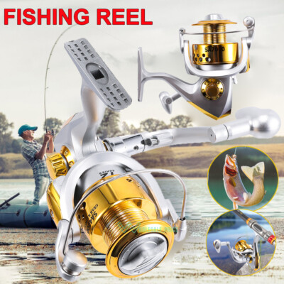 Spinning Fishing Reel Freshwater/Saltwater SA2000-7000 High Speed Metal Spool