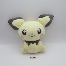 Pichu C2711B Pokemon Banpresto 6" Plush 2001 Stuffed Toy Doll Japan