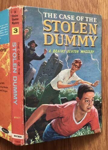 Case Of The Stolen Dummy BRAINS BENTON MYSTERY 1961 Young Adult YA BOOK