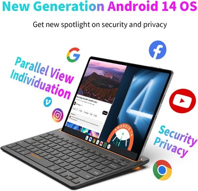 TECLAST T65MAX 2K Tablet 13 Inch, 2.2GHz Helio G99 Octa-Core Gaming Tablet An