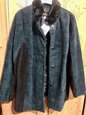 Bob Mackie Jacket Size 18 New Lightweight Fleece