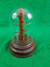 5  Wood  Glass Dome Display Case