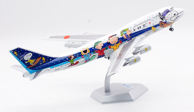 For 1:200 SQ Wings ANA Boeing B747-400 Diecast Aircraft Jet JA8965