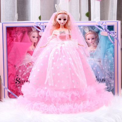 Movable Jointed Kid Children Fashion Doll Cute Toy Princess