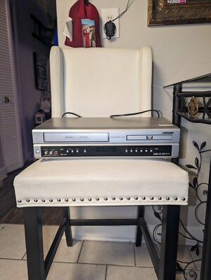 SANSUI VRDVD4001AC VTG DVD VCR Combo Player  S-Video Optical-Tested No Remote