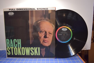 Leopold Stokowski J.S. Bach LP Capitol SP-8489 Stereo