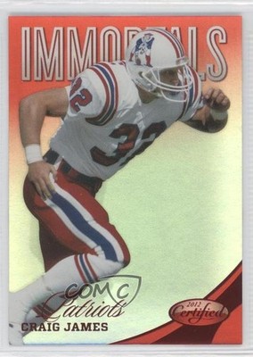 2012 Certified Immortals Mirror Red 53/250 Craig James #163 0w8