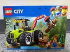 Lego CITY 60181 ~ FOREST TRACTOR ~ Retired NISB tree Log Chainsaw Claw Logger