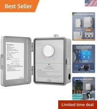 Smart WiFi Pool Timer 40AMP 240V - Automated Control for Pool Pumps & Lights