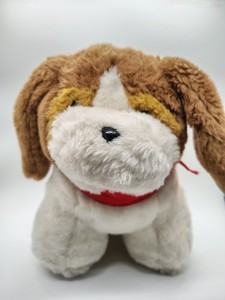 VTG Baby Things By Dakin 1986 Plush Dog W/Music Box That Plays Zip-A-Dee-Doo-Dah