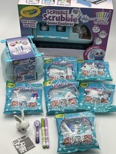 Crayola Scribble Scrubbie Playset Lot Snow Explorer Arctic Igloo Ocean Pets NEW
