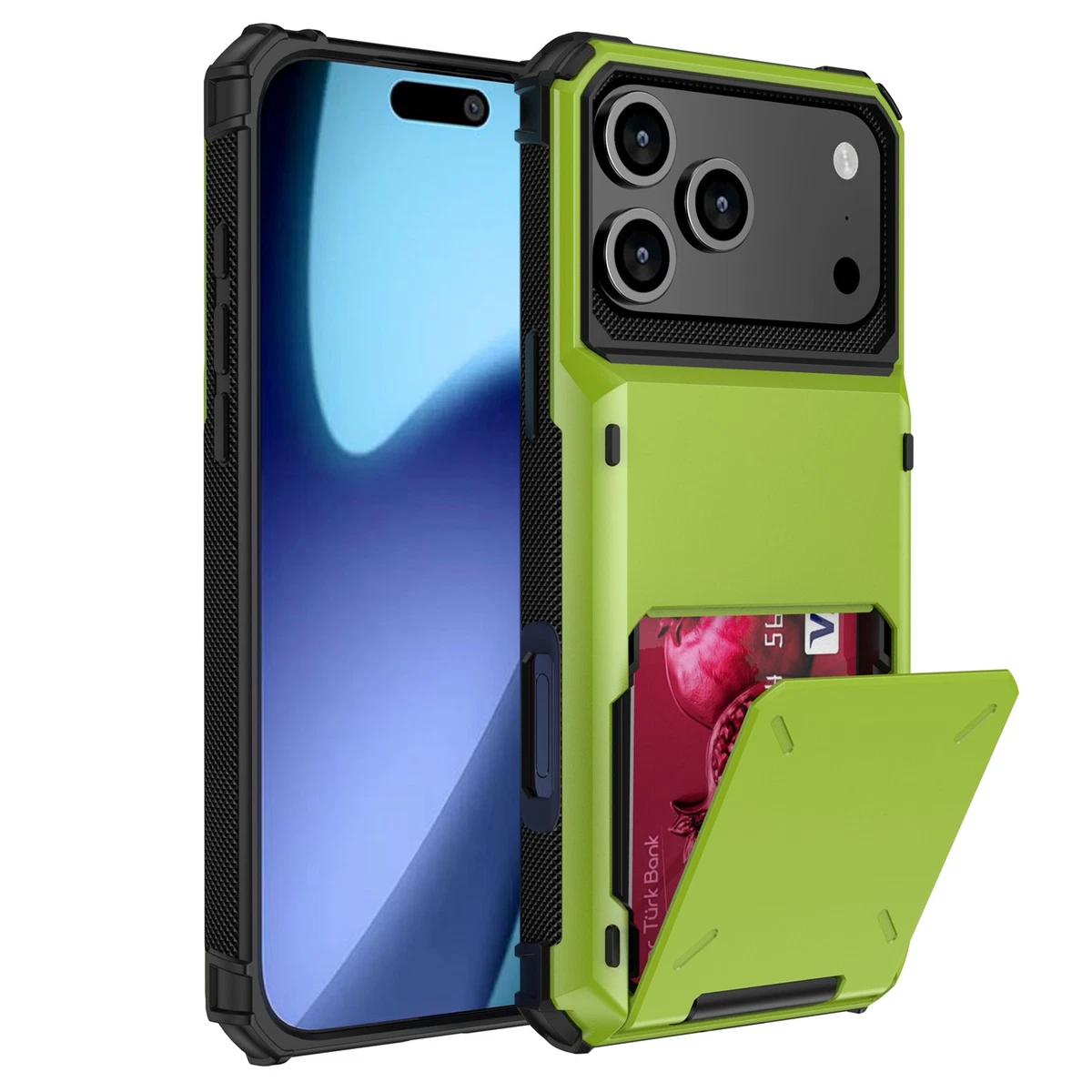 OneFlow Twist Case Custodia A Tracolla Per IPhone 7 Plus/8 Plus – Cover In Silicone Con Cordino Regolabile, Verde - 3