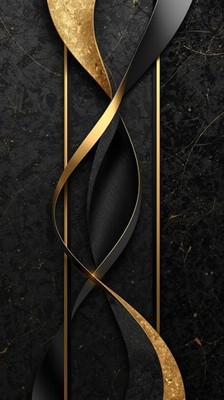 Black Gold Luxury Abstract Phone Background