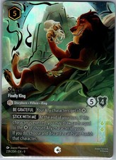 Scar - Finally King #239 Prices | Lorcana Fabled | Lorcana Cards