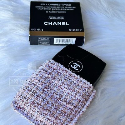 New Chanel Les 4 Ombres Eyeshadow Palette~02 Tweed Pourpre~Limited