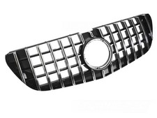 K&uuml;hlergrill Passend f&uuml;r Mercedes Vito W447 2014-2019 Sportgrill Schwarz Chrom