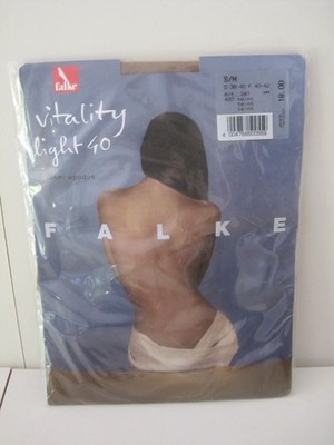 FALKE VITALITY LIGHT 40 TIGHTS SEMI OP UK  S/M D 38-40 F40-42 COMPLEXION TEINT