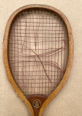 ANCIENNE RAQUETTE DE tennis en bois Très Rare Geo G BUSSEY EUR 100,00