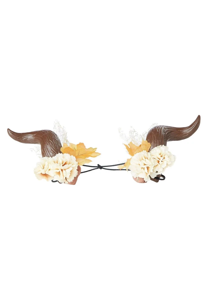 Disfraces California para mujer Woodland Fairy Horns estándar marrón Foto 2 de 3