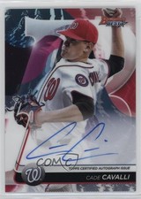 2020 Bowman's Best of 2020 Cade Cavalli #B20-CC Auto 07m7