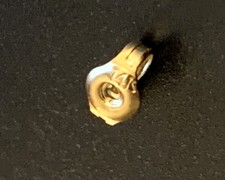 Solid 14K YELLOW GOLD friction back for earring - 5.3 mm