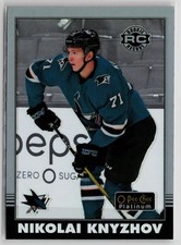 Nikolai Knyzhov RC - 2020-21 O-Pee-Chee Platinum Retro-Rainbow #R-69 SJ Sharks