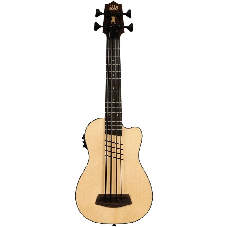 Kala U-BASS Hutch Hutchinson Signature tapa de abeto sólido UBASS-HH-SSMHG-FS Foto 2 de 4