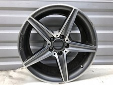 1x Alufelge 18 Zoll 8.5" 5x112 49ET A2054011200 Mercedes-Benz Amg Rim Wheel