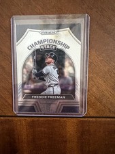 2021 Panini Prism Championship Stage CS-2 Freddie Freeman