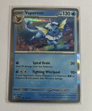 Vaporeon (Poke Ball Pattern) 022/131 Sv: Prismatic Evolutions Holo