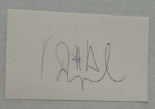 Vaclav Prospal 2000 Authentic Signed Autograph Index Card Ottawa Senators NHL