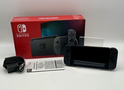 Nintendo Switch Handheld Konsole Schwarz | V1 + 3x Spiele | *GUT* | BLITZVERSAND