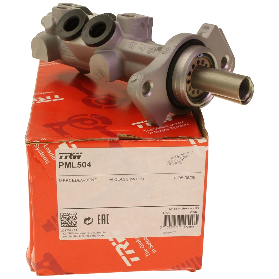 Brake Master Cylinder for Mercedes-Benz ML320 1998 - 2003 TRW PML504 Foto 4 de 4