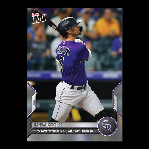 2022 Topps Now 851 Randal Grichuk