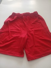 Red Boys Pj Shorts Size 6