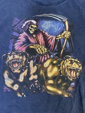 Camisa De Colección Monster Energy 2XL Parca Pitbull Perro Promo Y2K Gráfico LEER