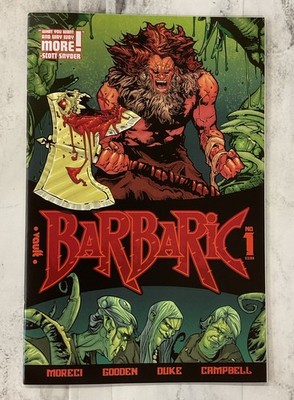 Barbaric #1 Vault (2021) Cover A 1st Print 1st App Netflix Optioned    