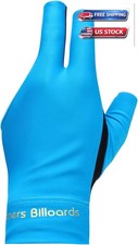 Billiards Glove, Pool Glove Left Hand, Billiard Pool Gloves for Left Hand 3 Fing